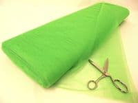 Dress Net 100% Polyester Tulle Fabric Material - KELLY GREEN